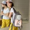 Xiaoqing Fashion New Contrasting Color Bag Women's New Versatile Casual Backpack Student Class Backpack