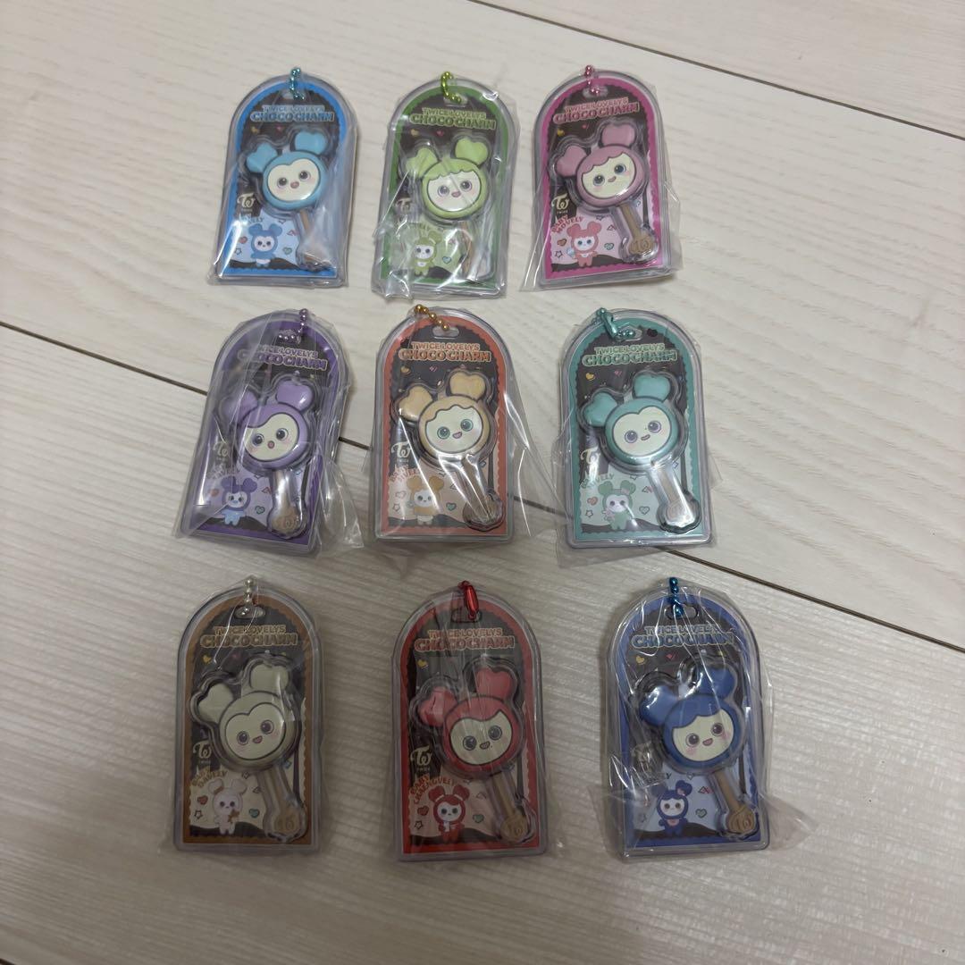 

[USED] TWICE LOVELYS Chocolate Covered Boro Complete Set (9 Types)