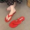 Fashion Summer Flip Flop Slippers Fashion Women's Narrow Band Flat Shoes Ladies Casual Outdoor Beach Slides Sandalias