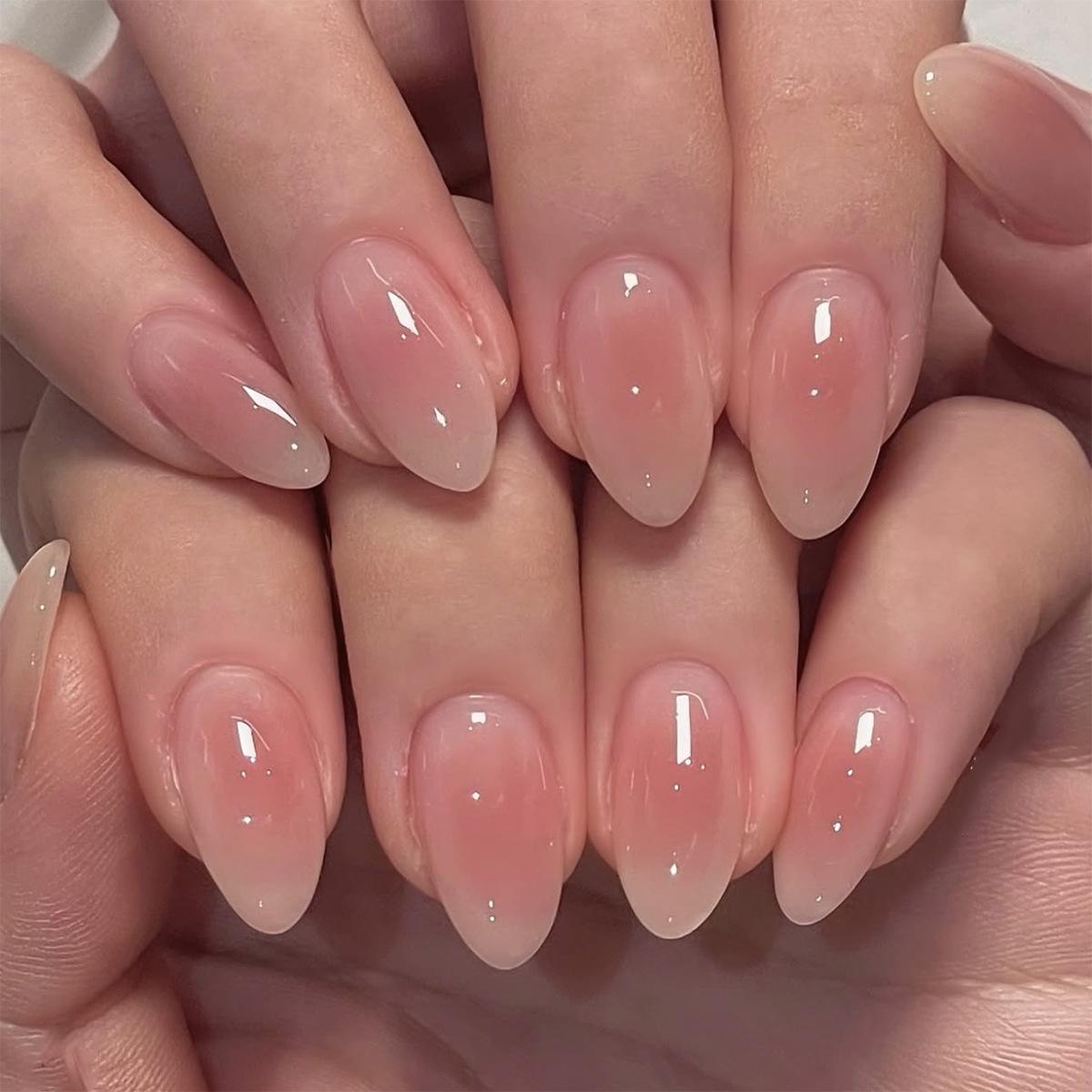 Pure Desire Blush Almond Press-On Nail Tips