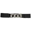 Versatile Black Wide Waist Belt For Women With Elegant Pu Material Ideal For Stylish Ensemble Creation
