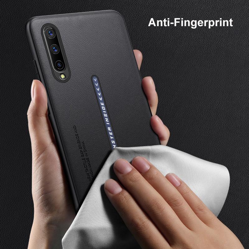 Luxury PU Leather Case For Vivo iQOO Pro Matte Back Cover Silicone Shockproof Protection Phone Case For Vivo iQOO Pro 5G Coque