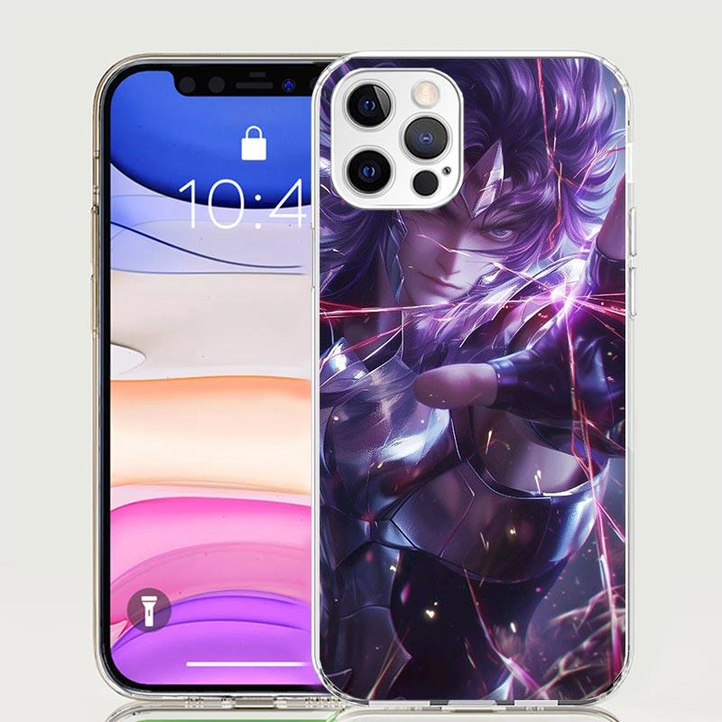 Saint Seiya Cool Phone Case For iPhone 17 Air 16 15 Plus 11 14 Pro Max 13 Mini 12 7 8 + SE Pattern Art Customized Cover 17 Air 1