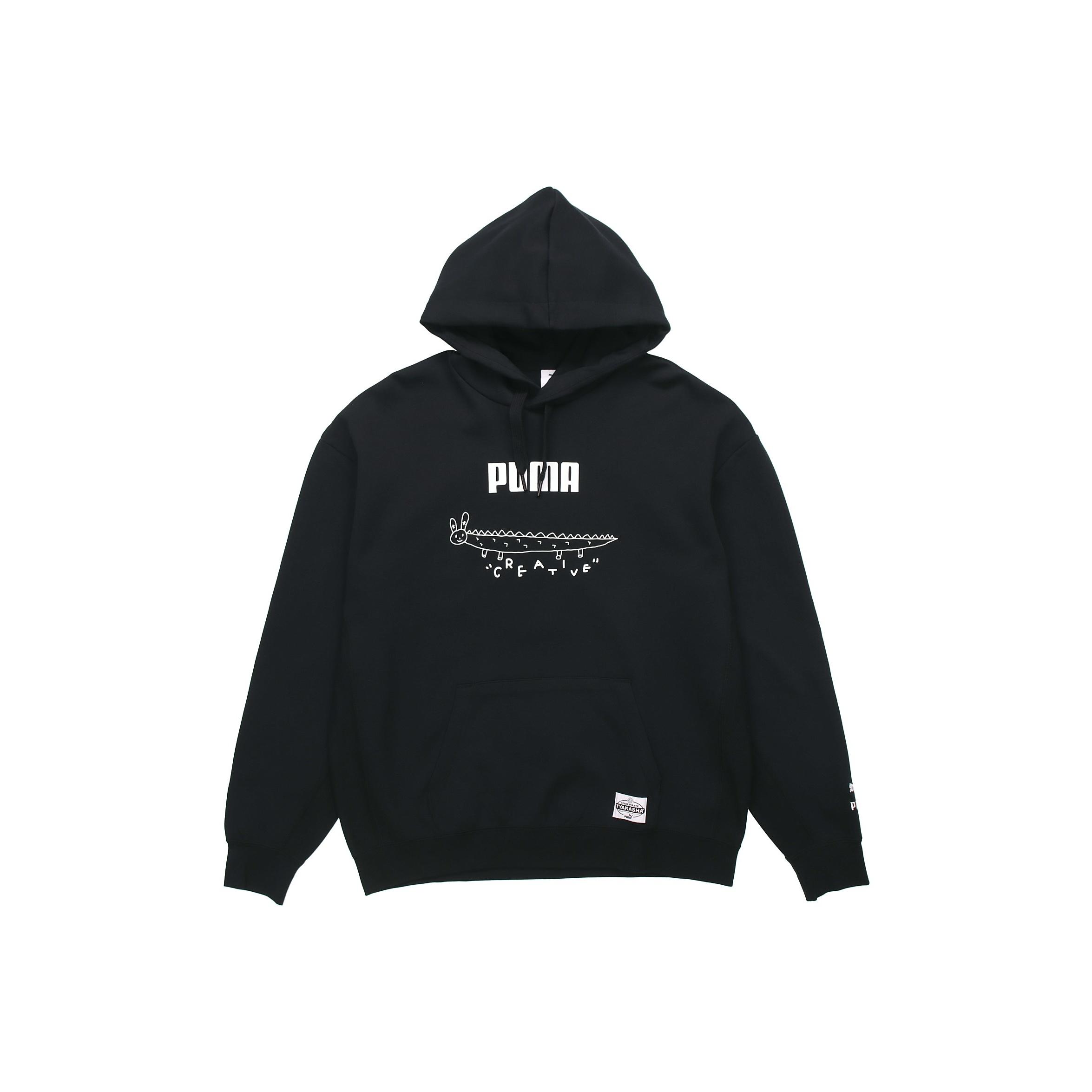 Puma Худи X Tyakasha Мужское Топы Черный 595558-01 S