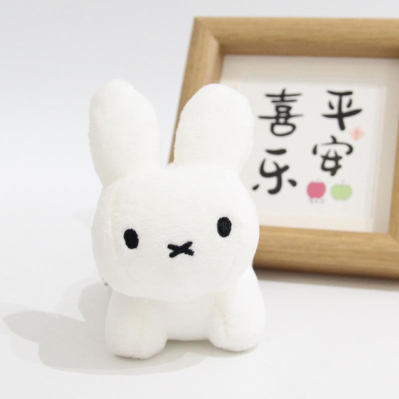 Kawaii Miffy Cute Ornament Doll White Rabbit Doll Gift Backpack Keychain Hanging Decoration Gift Toy Birthday Gift