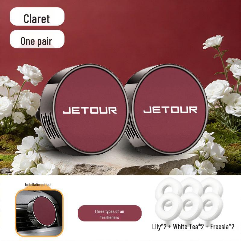Jietu Shanhai L9 Car Vent Freshener - Aluminum Alloy Fragrance Accessory