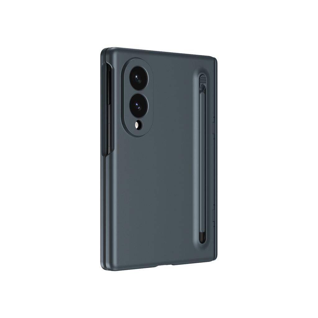 Für Samsung Galaxy Z Fold 8 Wide Case, Scharnierschutzhülle + Bildschirmschutzfolien mit Stift- und Stiftehalter