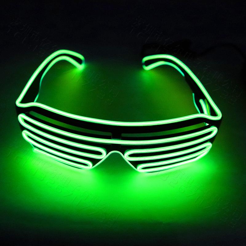 LED Luminous Glasses for Masquerade, Dance, and Nightclub Party Performances