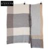 Babaghuri [Good Condition] 24AW J0544ESF60 M 2WAY Wool Scarf stole Grey/Beige MulticolorUsed