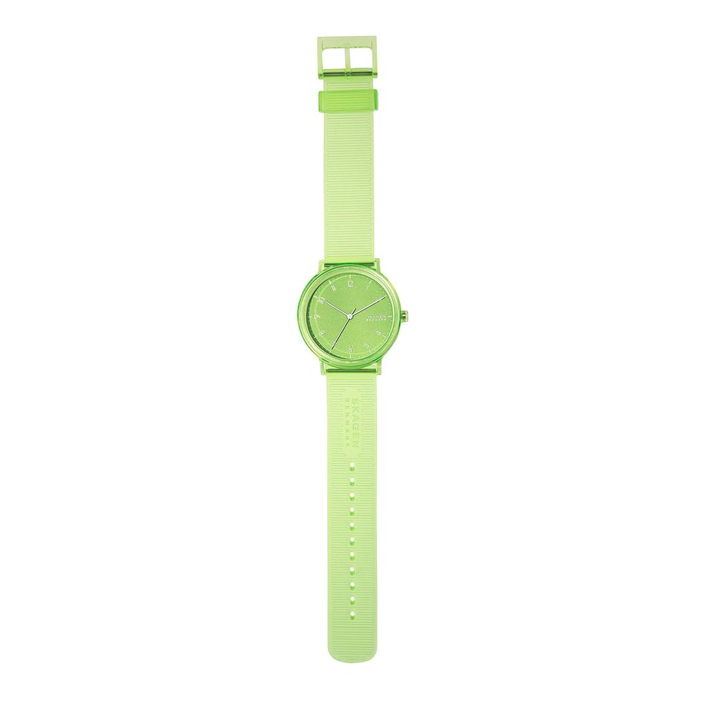 AAREN TRANSPARENT Three-Hand Green 41mm Watch