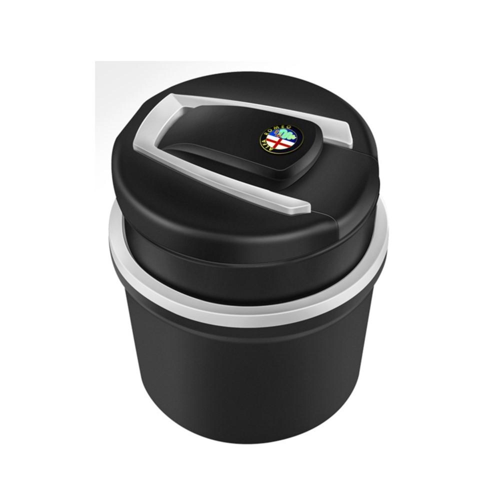 Portable Car Cigarette Ashtray Detachable Cup Holder With LED Light For Alfa Romeo 147 159 156 Giulietta 5 GT Mito 159 8C SpiderZA3
