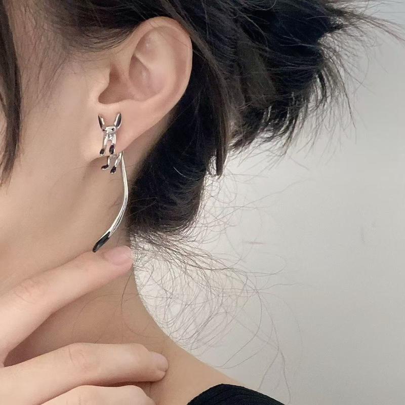 Fox Earrings Jewelry Ear Elegant Earbob Dangle Lightweight Comfortable Ear Alloy Earring Pendants Women Girls Gift