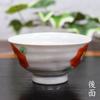 Waza no Kura: Stylish Kutani ware rice bowls, camellia design, ceramic, brand name, Japanese tableware, made in Japan
