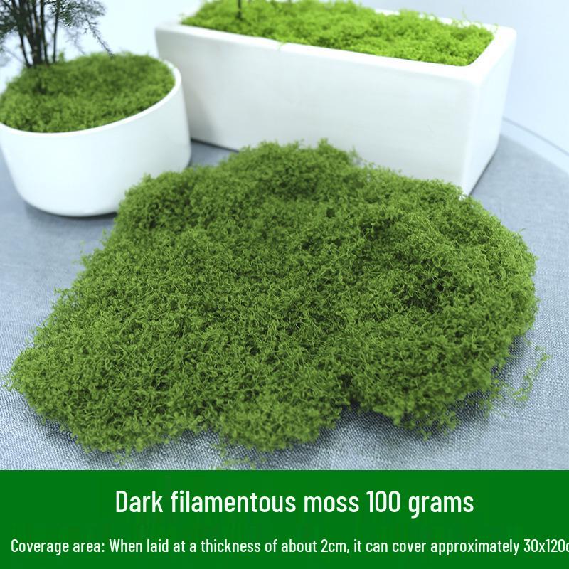 Artificial Moss Turf and Rockery Stones for Horticulture, Landscaping, and Bonsai Decor