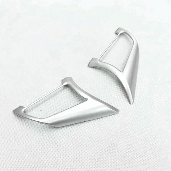 

ABS хром для Nissan Leaf 2017 2018 автомобильный Стайлинг авто аксессуары автомобильный руль кнопка рамка крышка отделка серебряный