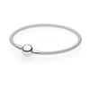 New 925 Sterling Silver Moment Silk Mesh Braided Bracelet Charm Bracelet Fit Original Charm Beads DIY Making Women's Jewelry