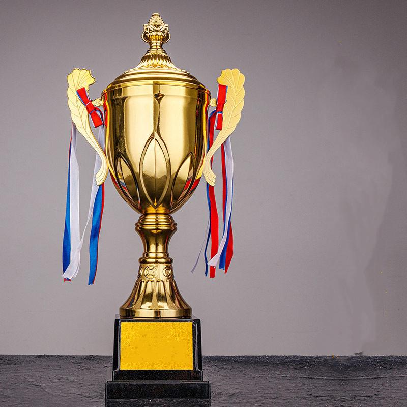 

42см Кубок-трофей Победителя Карнавальные Турниры Металлический Кубок-награда Соревнования Реквизит Футбольные Медали для Победителя Детей и Взрослых