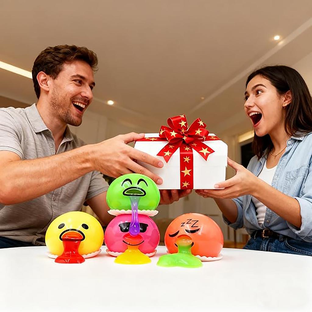 High-Quality 4Pcs High-Quality Vomit High-Quality Egg High-Quality Yolk High-Quality Brother High-Quality Funny High-Quality Trick High-Quality Toy