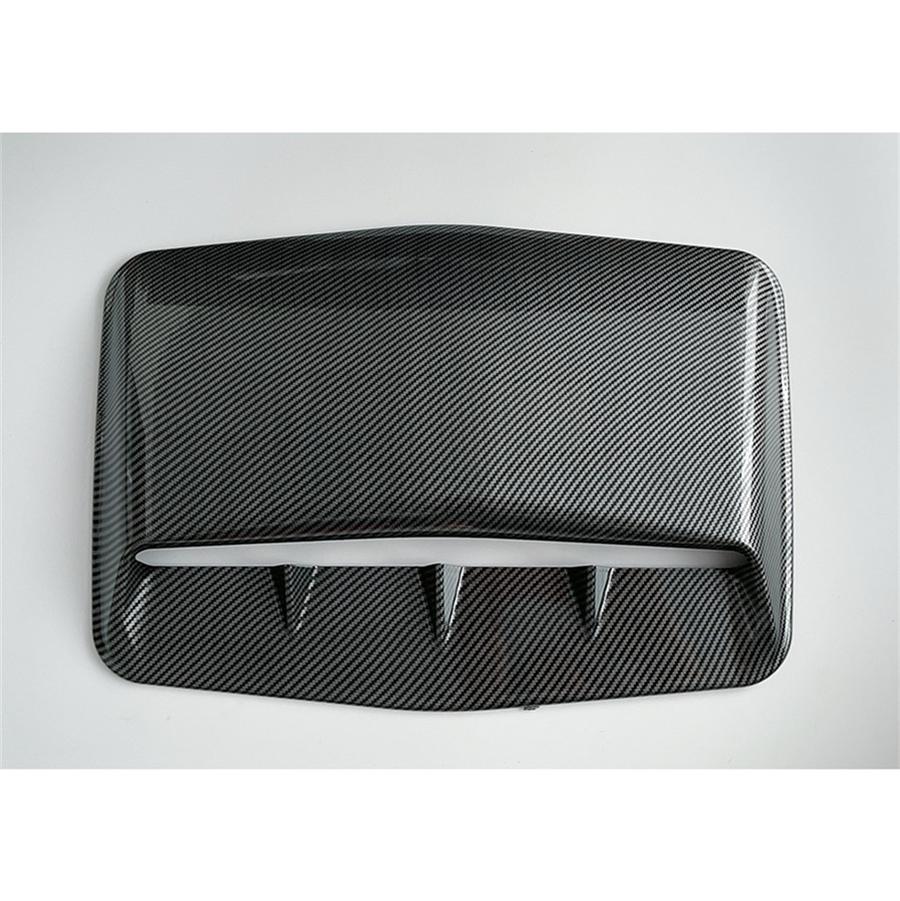 Universal Decoration Carbon Fiber Look Air Flow Vent Cover No Drilling Required