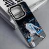 Football R-Ronaldo Colorful Silver Back Phone Case For IPhone 17 16 15 14 13 12 11 Plus Pro Max Plus