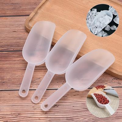 2/5 szt. Wielofunkcyjna plastikowa łyżka do mąki, łyżka do odmierzania lodu, do pieczenia, do kuchni DO ADM