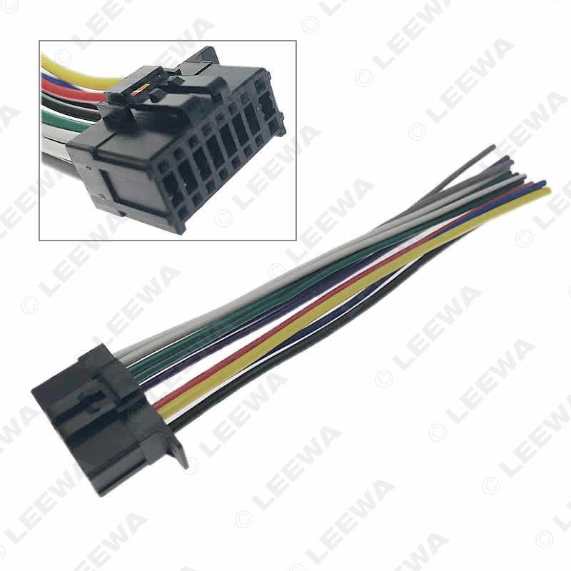 16-Pin Tail Wire for Pioneer CD Player: Power & Speaker Connection for Car Audio & Navigation.