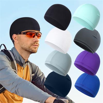 Cycling Windproof Sun Protection Hat Quick Dry Ice Silk Breathable Inner Liner Cap Suitable for Outdoor Sports Activities