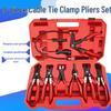 9-Piece Car Water Hose Clamp Set for Repairs