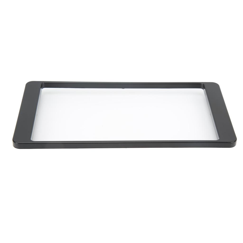 Double DIN Dash Installation Kit Glossy Black Replacement for Mitsubishi Outlander 2014 and Up