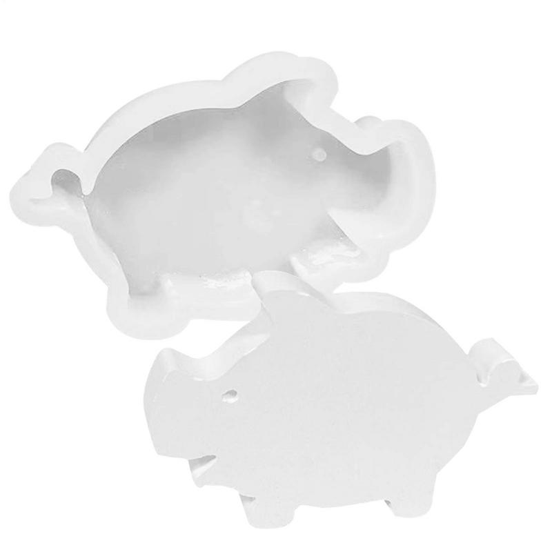 Pig Pendant Resin Molds Pig Model DIY Craft Keychain Pendant DIY Craft Keychain Pendant Lucky Pig Ornaments Cute Pig Shape belgium