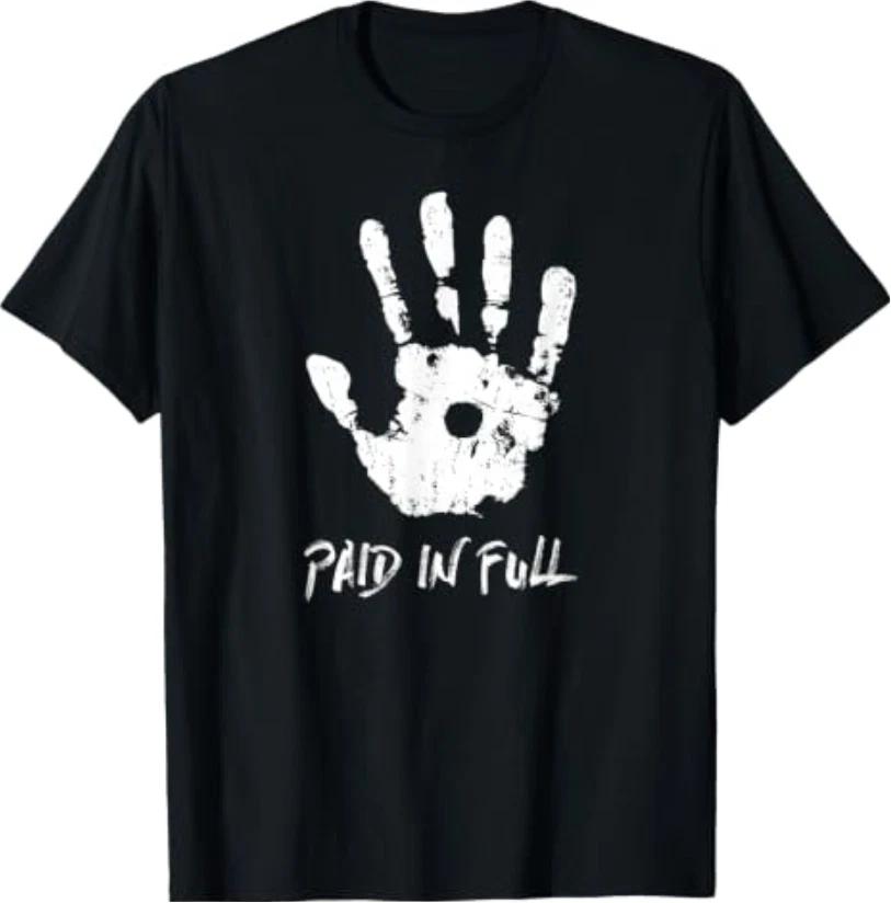 Jesus Hand Print Paid In Full Christian Faith TShirt S