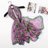 Spring and Summer Delicate Yarn Printed Scarf Travel Sunscreen Thin Shawl Western-style Fashion Scarf