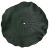 Leaf Swimming Bowl Solar Fountain Decoration for Garden Pond Bird Bath Fish with 29 Cm Diameter