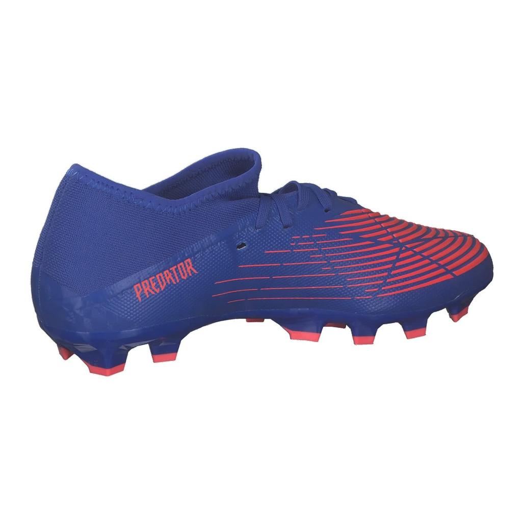 Adidas Predator Low HG LSC53 Soccer Blue Size for Soil and Artificial Model Worn by Takumi Minamino and Mana Edge.3 Cleats, Hi-Res Blue/Turbo/Hi-Res