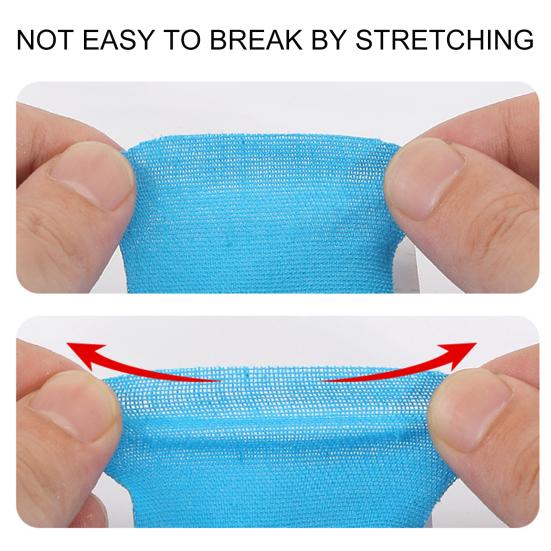 5/10 stk. forhåndskuttet kinesiologitape for skuldersmerter, pustende, vanntett, elastisk atletisk tape for skulderstøtte og stabilitet