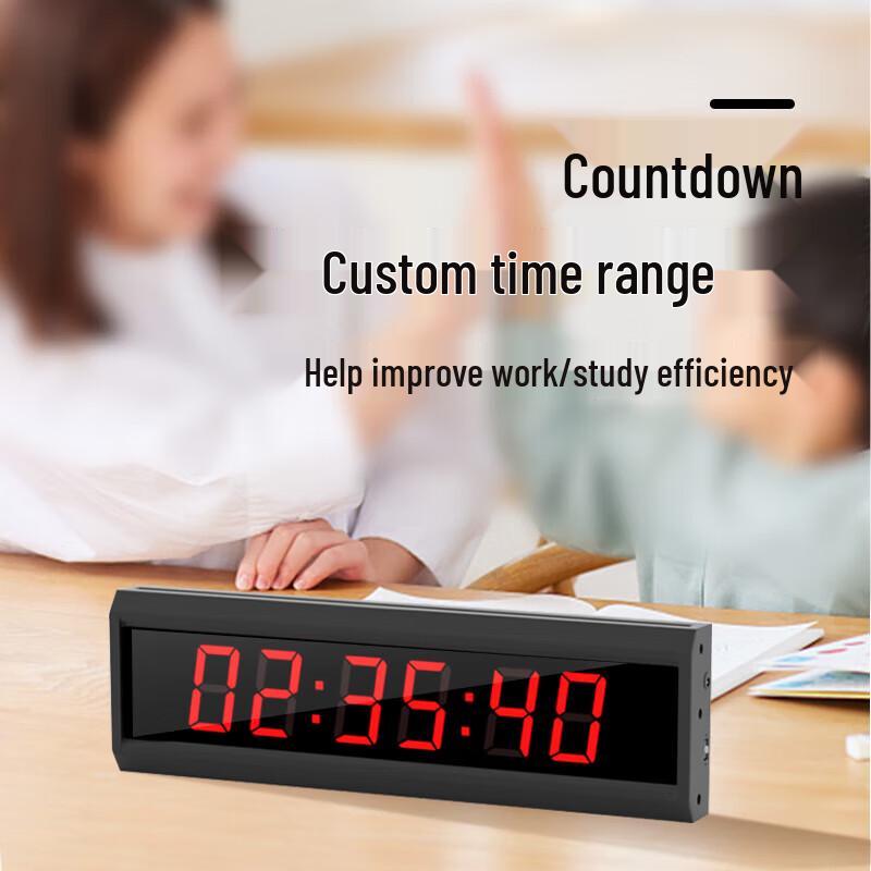 LED Digital Timer Wall Clock