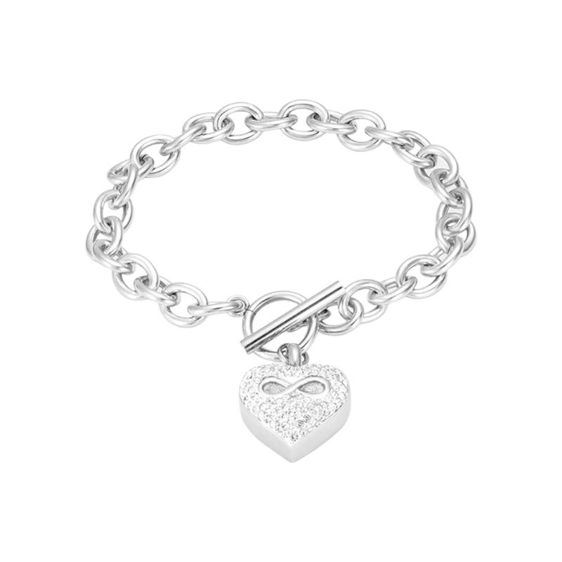 

Stainless Steel Paws Print Urn Bracelets Dog Ashes Memorials Jewelry Bracelets for Ashes Bracelets срібний