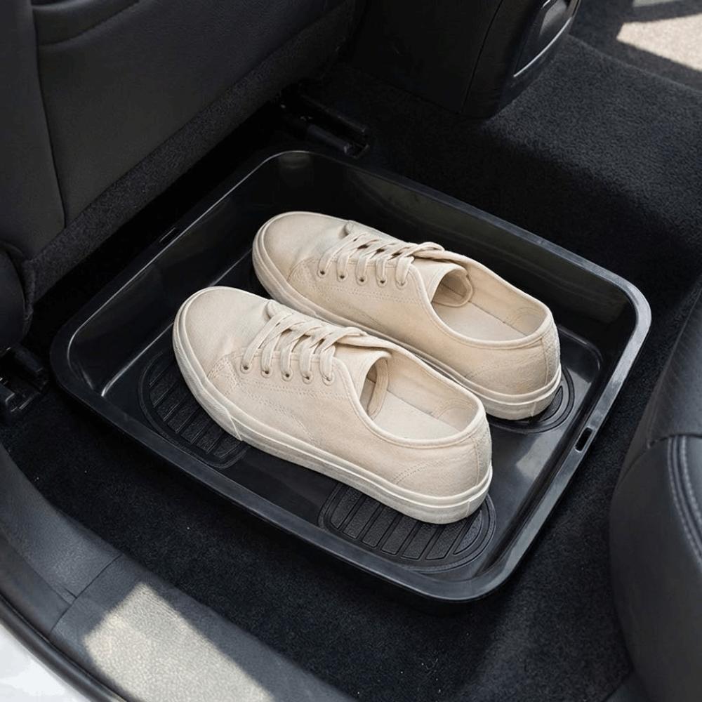 Portable Car Shoes Storage Tray Anti-fouling Shoes Storage Box  Home Closet