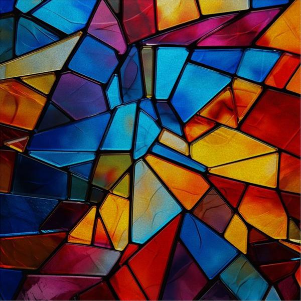 

European Church Mosaic Stained Glass Films,Window Stickers Static Cling,Sun, Mosaic, Custom made to fit any Window Size or Shape (as the picture,30X30cm)