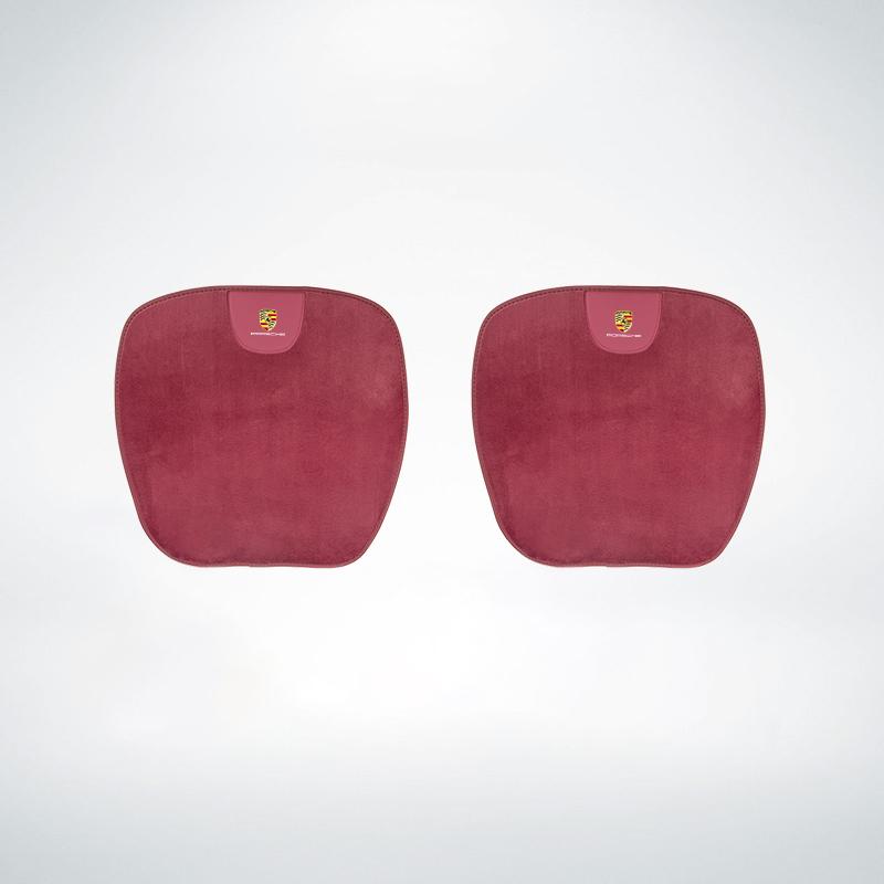 Polštářek na autosedačku Opěrka zad Luxusní semišová ventilační podložka Pro Porsche Cayenne Panamera Macan 911 718 Taycan Boxster Cayman 918