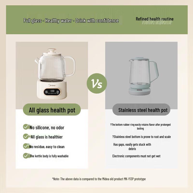 Midea 1L Electric Health Pot