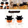 Cute Halloween Bat Pumpkin Plush Toy For Kids' Birthday And Home Decoration