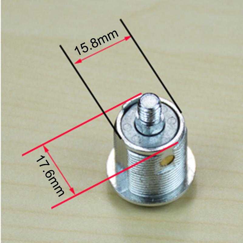 1 sada Cylinder Barrel Skříň / zásuvka Safe Lock Security Protect