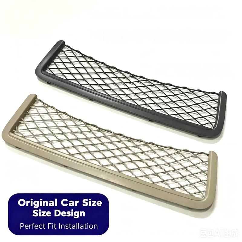 Black, Gray Rear Trunk Tailgate Tail Door Toolbox Pocket Cage Storage Net for Toyota Prado LC120 2003-2009 Automotive Parts