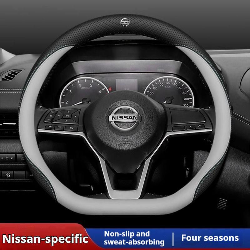 CCMLIC1 Leather Car Steering Wheel Cover for Nissan Pulsar Murano Rogue Versa Cube Juke Qashqai Leaf MAXIMA Pathfinder Micra X-Trail