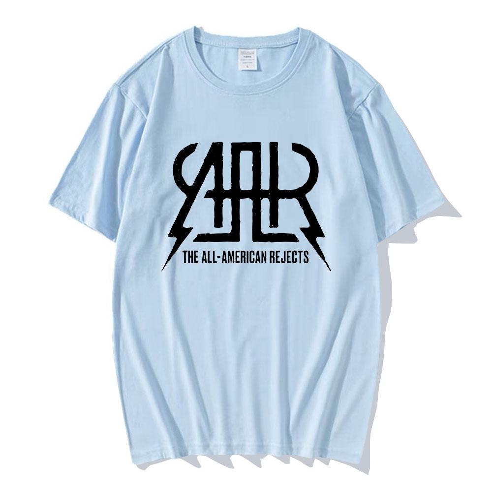 The All-American Rejects Logo Print T-shirt Cotton Short Sleeve Men/Women Tshirts Streetwear Street Style Graphic T Shirt