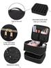Double-Layer Portable Nail Polish & Makeup Storage Bag