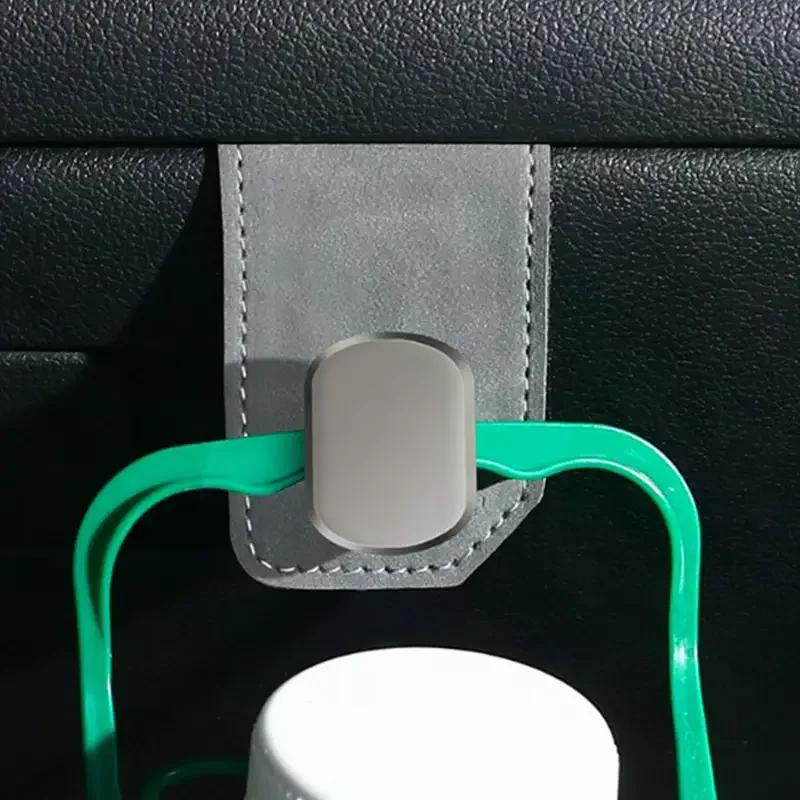 Universal Car Glove Box Hidden Hook Multi Function Purse Bag Hanger Hat Umbrella Holder Interior Storage Auto Accessories
