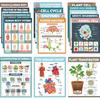 16Pcs Boho Science Posters for Classroom Middle School Supplies Biology Poster Classroom Decoration Life Science Posters Charts for Teachers High
