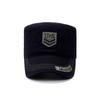 Hatt, koreansk version av trendig höst- och vinter herr platt hatt, broderad kamouflage militärhatt i lager